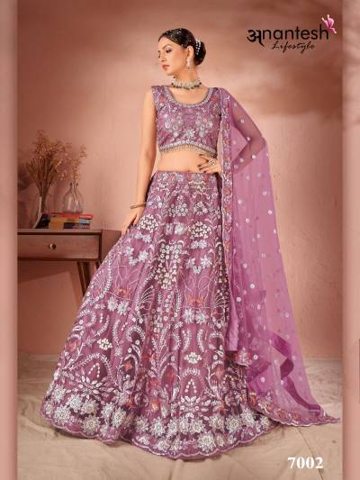 FESTIVALS VOL-01 BY ANANTESH GEORGETTE LEHENGA CHOLI MANUFACTURER IN INDIA